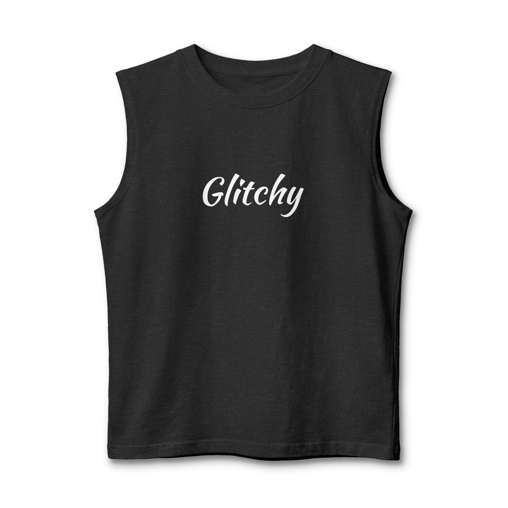 Glitchy Muscle Tank